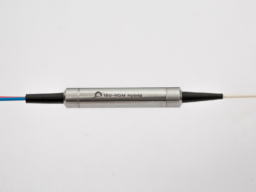 1480 1550nm Isolator–WDM Hybrid